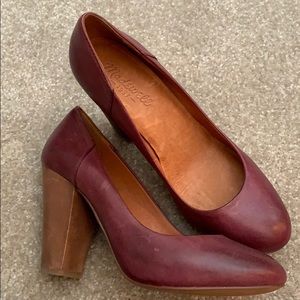 Madewell: leather Frankie Pump
